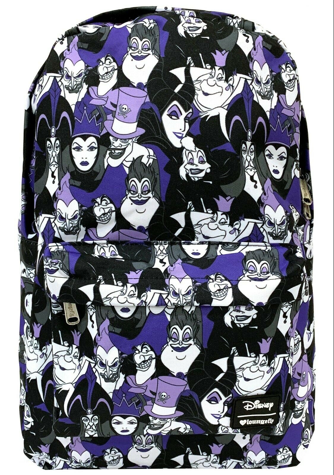 Disney Villains Backpack School Bag Ursula Cruella Captain Hook Evil
